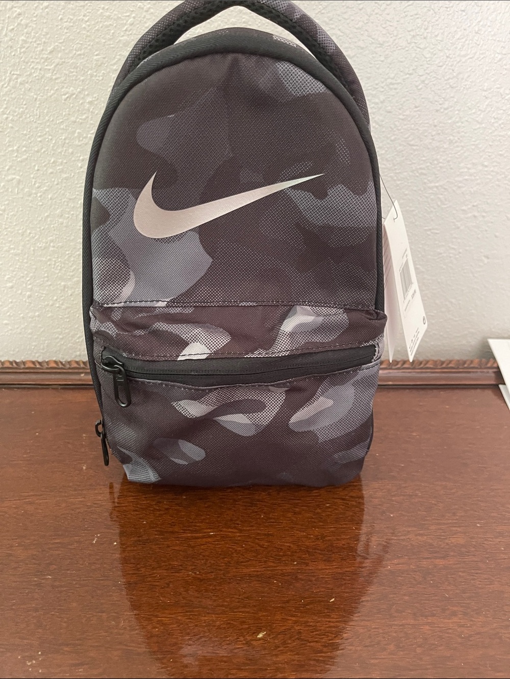 Nike Black and Gray Camo Kids lunchbox